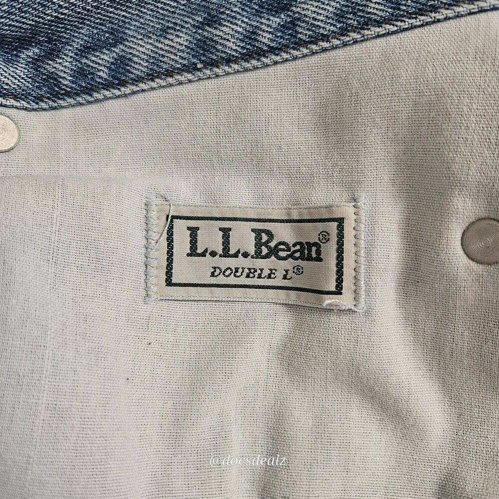 L.L. Bean Blue Jeans Men's 36 X 30 - Picture 6 of 6